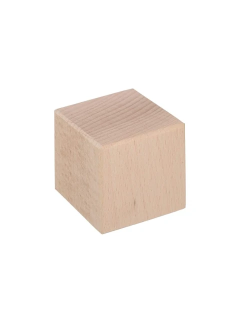 ČistéDřevo Dřevěná kostka 5,5 x 5,5 cm