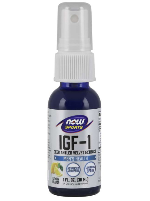 NOW IGF-1 lipozomální sprej, 30 ml