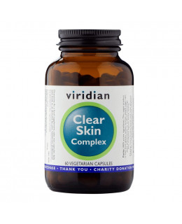 Viridian Clear Skin Complex (Přírodní péče o pleť), 60 kapslí