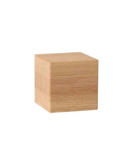 ČistéDřevo Dřevěná kostka 6 x 6 cm