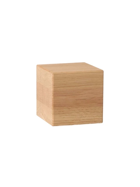 ČistéDřevo Dřevěná kostka 6 x 6 cm