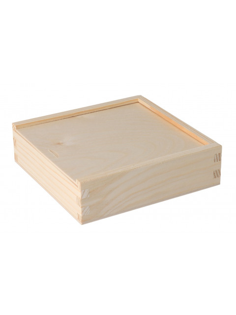 ČistéDřevo Dřevěná krabička na fotografie ve formátu 13x18 cm