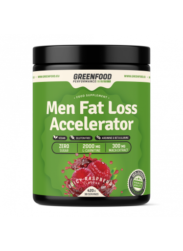GreenFood Performance Men Fat Loss Accelerator 420g - Malina