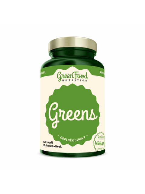 GreenFood Greens 120 kapslí 