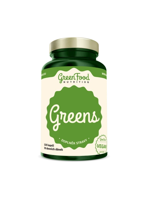 GreenFood Greens 120 kapslí 