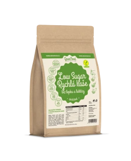 GreenFood Low Sugar OVESNÁ Rychlá kaše 500g - Natural