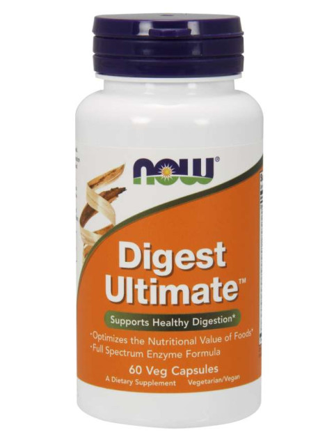 NOW Digest Ultimate, 60 rostlinných kapslí
