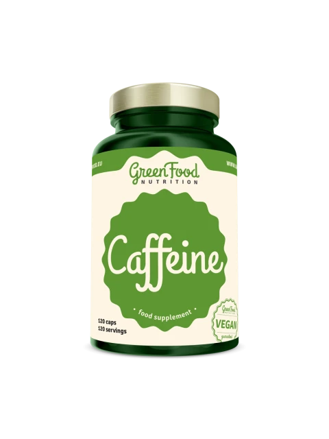 GreenFood Kofein 120 kapslí