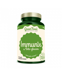 GreenFood Immunix & Beta-glucans 90 kapslí