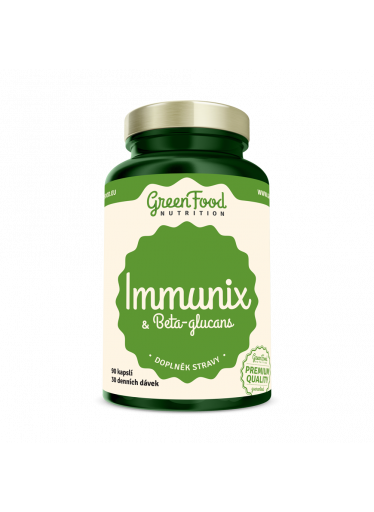 GreenFood Immunix & Beta-glucans 90 kapslí