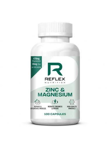 Reflex Zinc and Magnesium, 100 kapslí