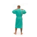Pánský župan kimono s výšivkou, Pool Blue