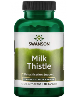 Swanson Milk Thistle (Ostropestřec) - standardizovaný, 250 mg, 120 kapslí