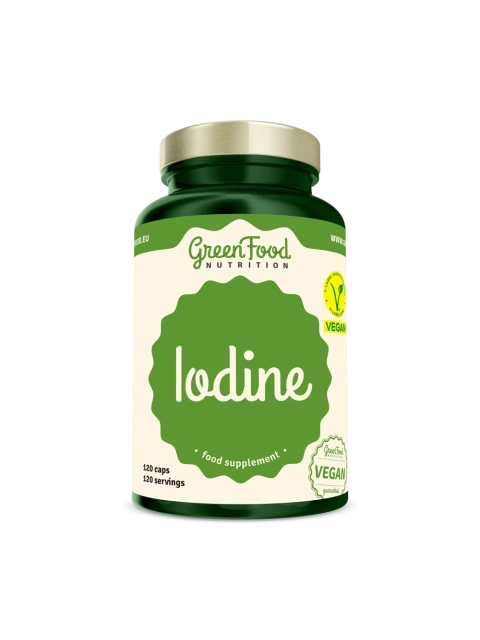 GreenFood Jód 120 kapslí