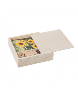 ČistéDřevo Dřevěná krabička na fotografie