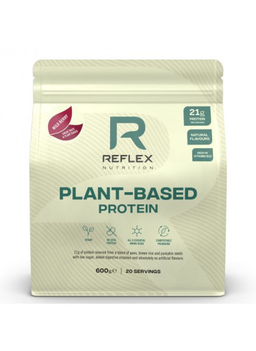 Reflex Plant Based Protein, 600 g - wild berry