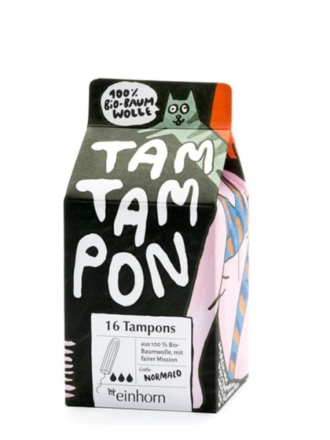 Einhorn Tampony TamTampon Normalo (16 ks) - hypoalergenní z bio bavlny