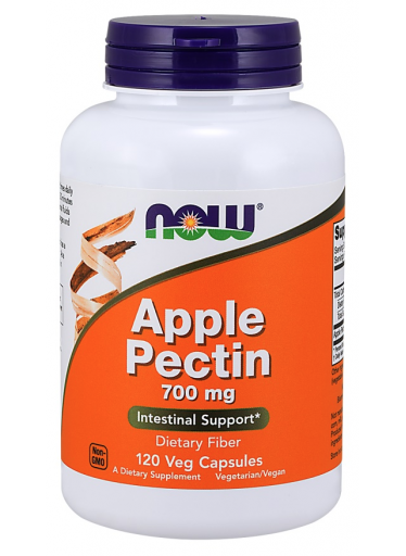 NOW Apple Pectin, 700mg, jablečný pektin, 120 rostlinných kapslí