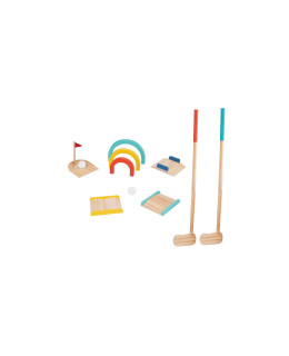TookyToy Dřevěný dětský minigolf
