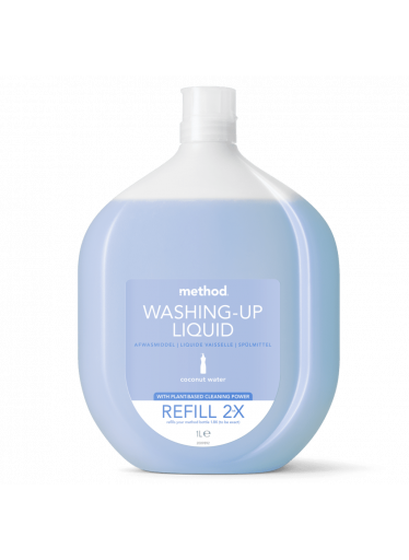 METHOD Tekutý přípravek na nádobí REFILL, 1 l - Coconut