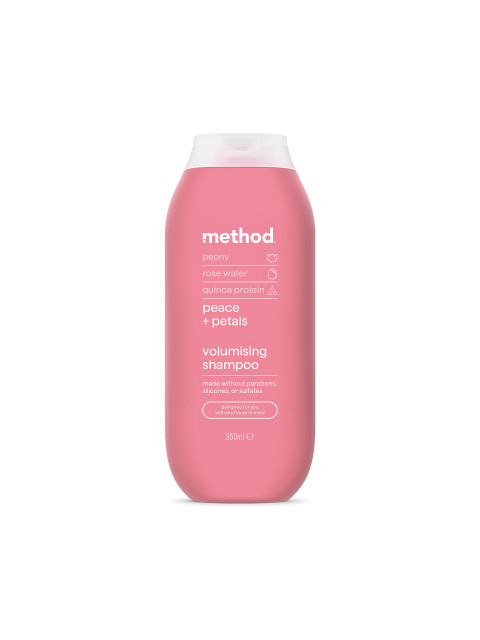 METHOD šampon Peace Petals 350ml pro objem vlasů