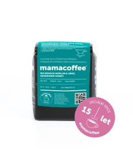 mamacoffee výběrová káva Nicaragua Norlan & Uriel anaerobní Honey - med, kiwi a mléčná čokoláda
