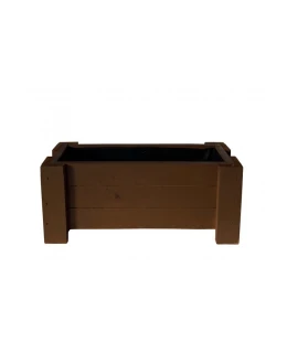 ATMOWOOD Dřevěný truhlík 60 cm - teak