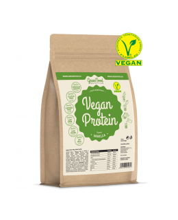 GreenFood Vegan Protein 750g - Vanilka