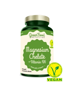 GreenFood Magnesium Chelát 90 kapslí