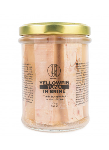 BrainMax Pure Tuňák ve vlastní šťávě, 140 g