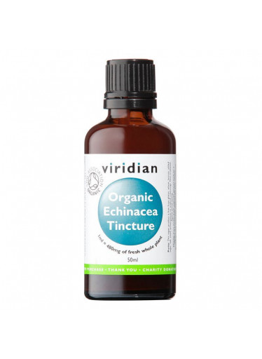 Viridian Echinacea Tincture Organic (Tinktura z Echinacey Bio), 50 ml