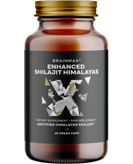 BrainMax Enhanced Shilajit Himalayas, 60 kapslí