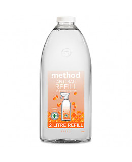 METHOD Antibakteriální univerzální čistič REFILL, 2 l - Orange Yuzu