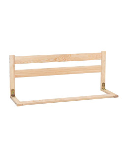 ATMOWOOD Dřevěná zábrana do postele 97 cm