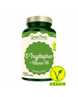 GreenFood L-Tryptophan 90 kapslí