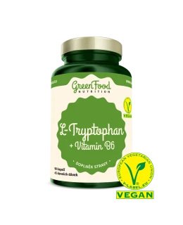 GreenFood L-Tryptophan 90 kapslí