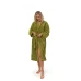 Dámský župan kimono s výšivkou, Olive Green