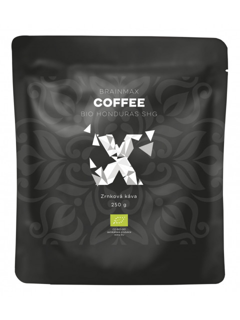 BrainMax Coffee - Káva Honduras SHG BIO, 250g Zrno