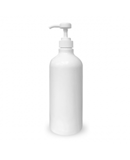 Nanolab Dávkovač: plastová lahev bílá s pumpičkou 1000 ml