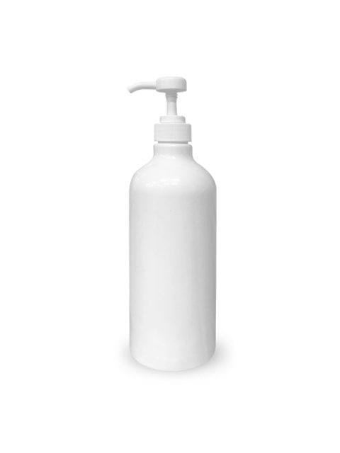 Nanolab Dávkovač: plastová lahev bílá s pumpičkou 1000 ml
