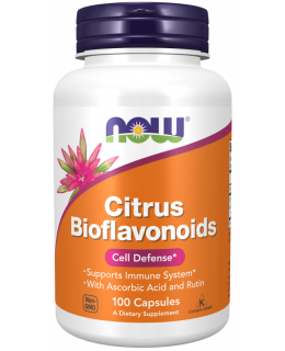 NOW Citrus Bioflavonoids (citrusové bioflavonoidy) 700 mg, 100 kapslí