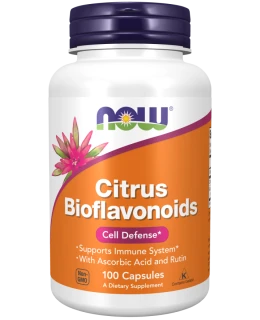 NOW Citrus Bioflavonoids (citrusové bioflavonoidy) 700 mg, 100 kapslí
