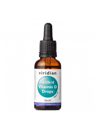 Viridian Viridikid Vitamin D Drops, 400 iu, 30 ml