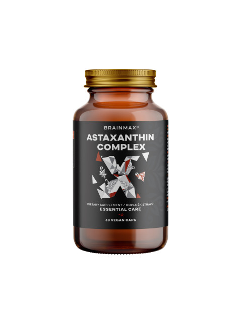 BrainMax Astaxanthin Complex, 60 rostlinných kapslí