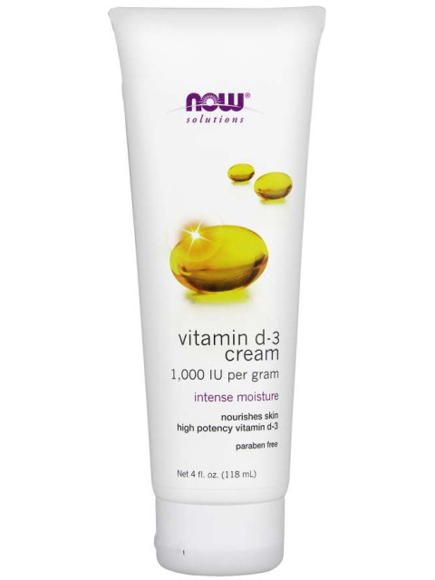 NOW Vitamin D3 Krém, 118 ml