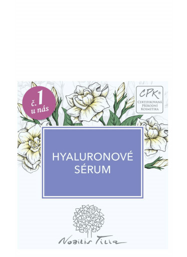 Nobilis Tilia Hyaluronové sérum 1 ml - vzorek sáček