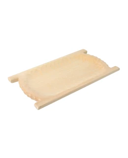 ČistéDřevo Dřevěné dlabané korýtko 45 cm