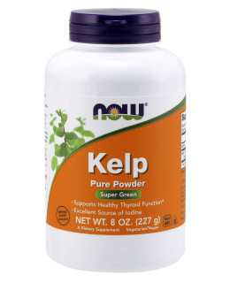 NOW Kelp, Přírodní Jód, prášek, 227g