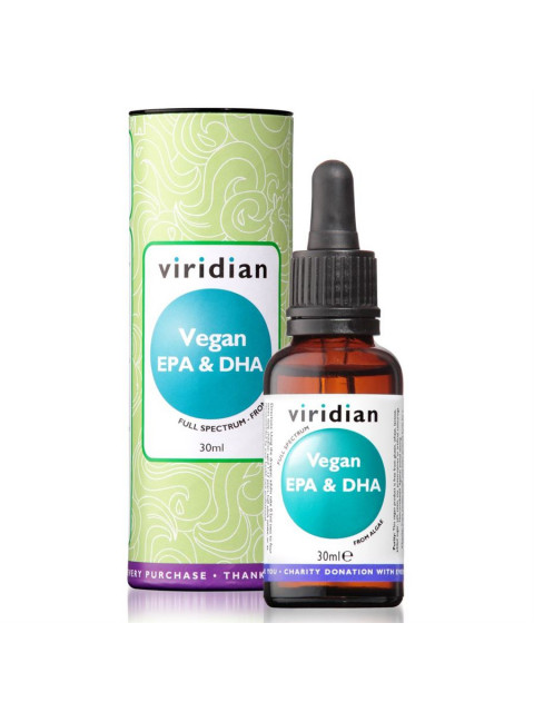 Viridian Vegan EPA and DHA, 30 ml - EXPIRACE 3/2024