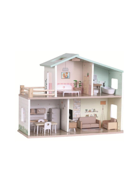 2Kids Toys Dřevěný domeček pro panenky